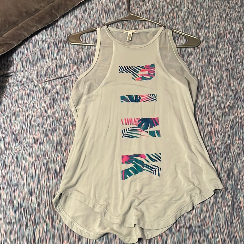 Pink Victoria’s secret workout tank top
